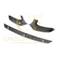 V Style Carbon Fibre Front Splitter for BMW G30 5 Series M Sport 17-20-Carbon Factory