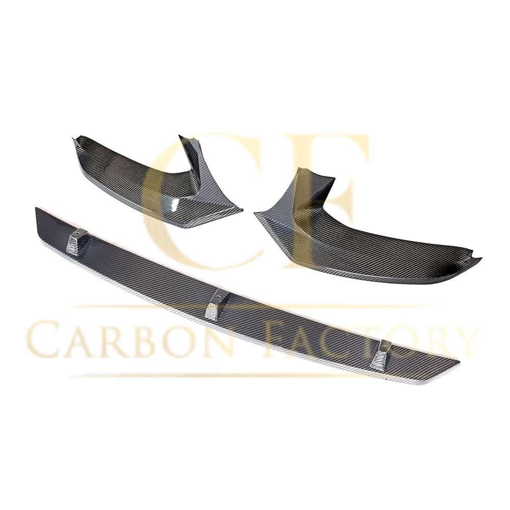 V Style Carbon Fibre Front Splitter for BMW G30 5 Series M Sport 17-20 - Carbon Factory