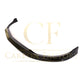 V Style Carbon Fibre Front Splitter for Mercedes W213 Saloon Standard model 16-19-Carbon Factory
