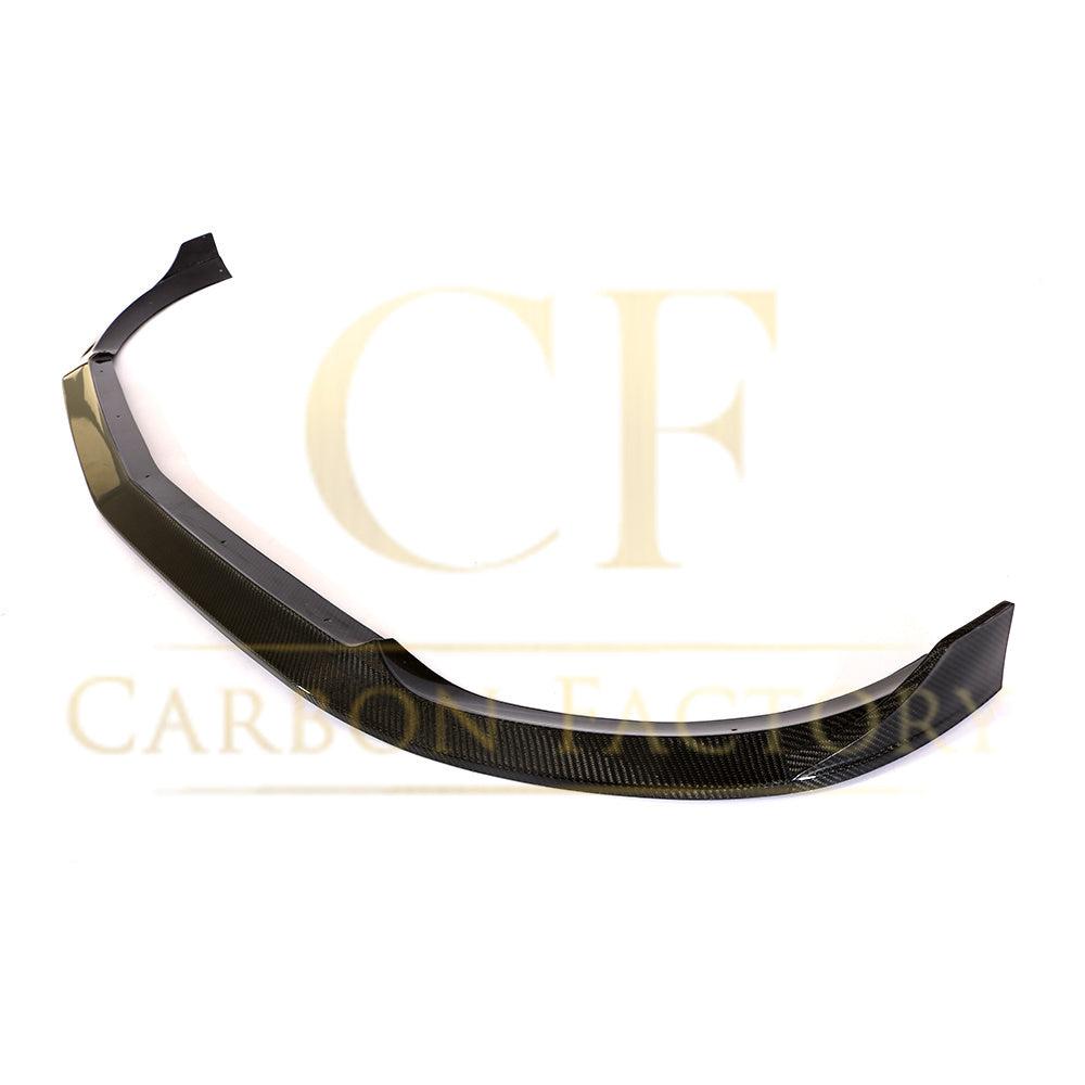 V Style Carbon Fibre Front Splitter for Mercedes W213 Saloon Standard model 16-19-Carbon Factory