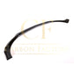V Style Carbon Fibre Front Splitter for Mercedes W213 Saloon Standard model 16-19-Carbon Factory