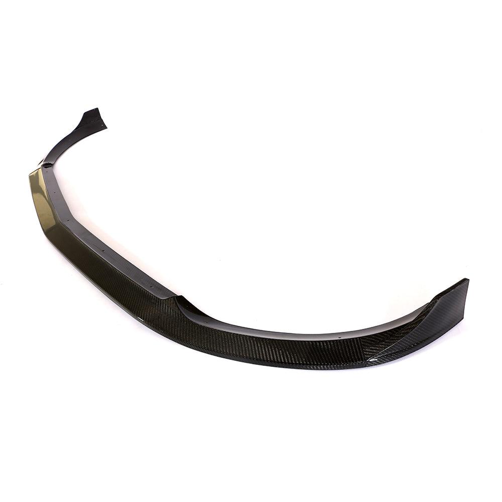 V Style Carbon Fibre Front Splitter for Mercedes W213 Saloon Standard model 16-19-Carbon Factory