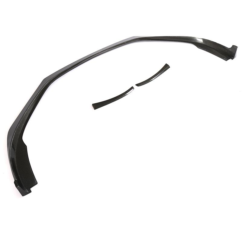 V Style Carbon Fibre Front Splitter for Porsche Boxster & Cayman 718 16-21-Carbon Factory