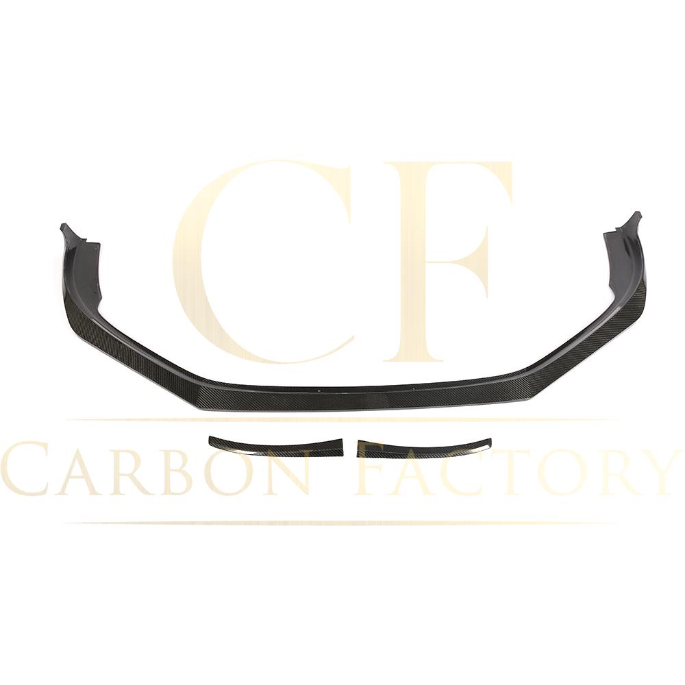 V Style Carbon Fibre Front Splitter for Porsche Boxster & Cayman 718 16-21-Carbon Factory