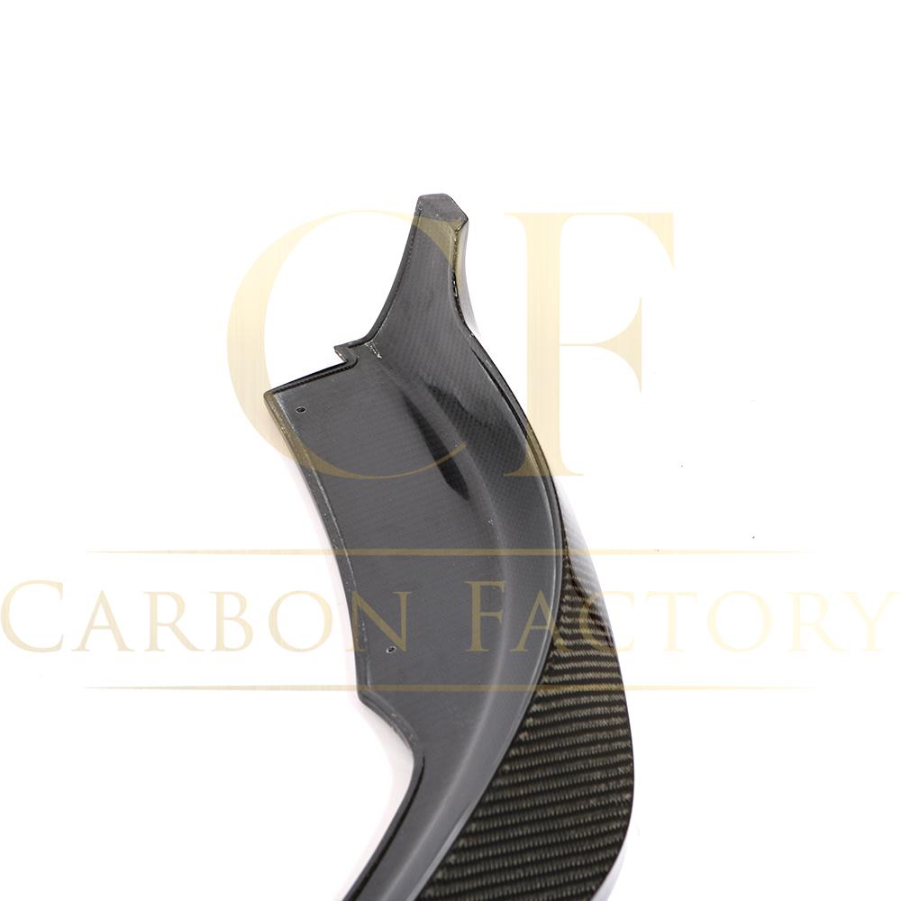 V Style Carbon Fibre Front Splitter for Porsche Boxster & Cayman 718 16-21-Carbon Factory