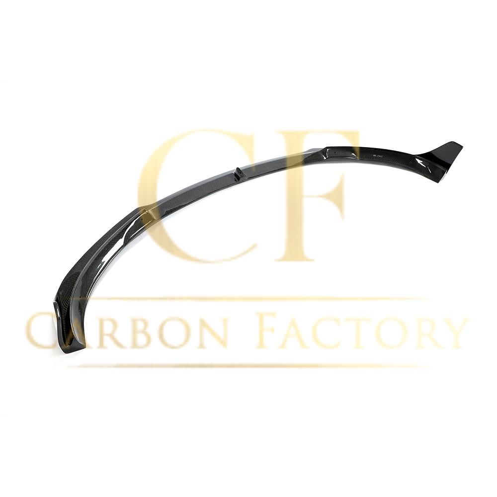 V Style Carbon Fibre Front Splitter for Tesla Model 3 16-23-Carbon Factory