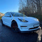 V Style Carbon Fibre Front Splitter for Tesla Model 3 16-23-Carbon Factory