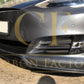 V Style Carbon Fibre Front Splitter for Tesla Model S 16-17-Carbon Factory