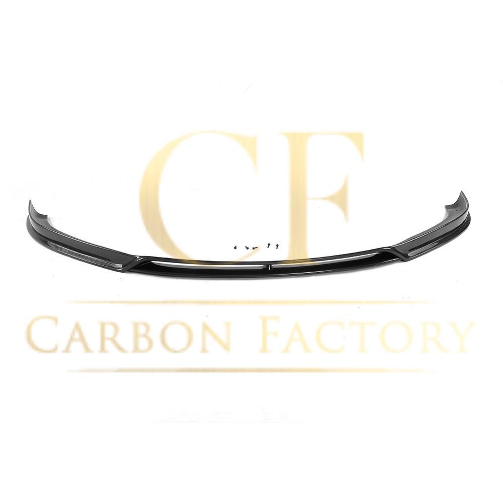 V Style Carbon Fibre Front Splitter for Tesla Model S 16-17-Carbon Factory