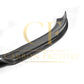 V Style Carbon Fibre Front Splitter for Tesla Model S 16-17-Carbon Factory