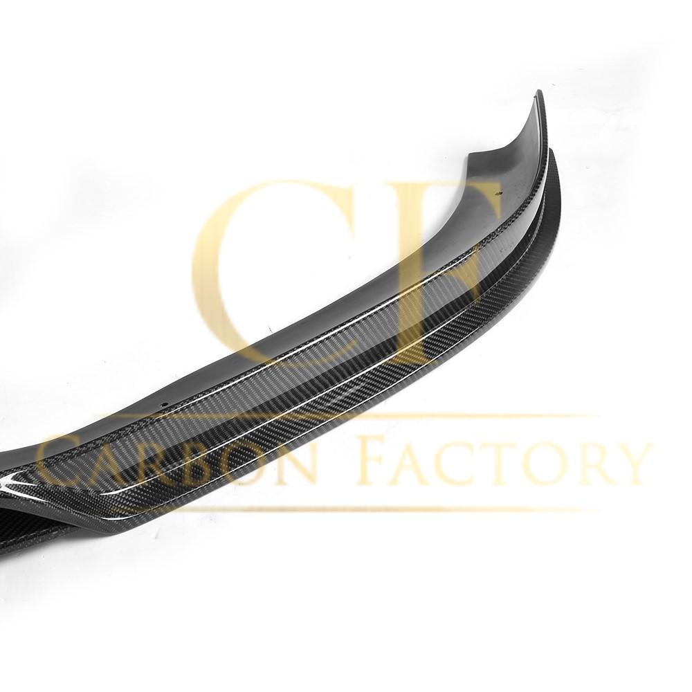 V Style Carbon Fibre Front Splitter for Tesla Model S 16-17-Carbon Factory