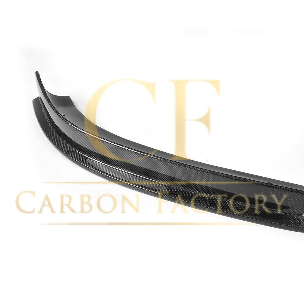 V Style Carbon Fibre Front Splitter for Tesla Model S 16-17-Carbon Factory
