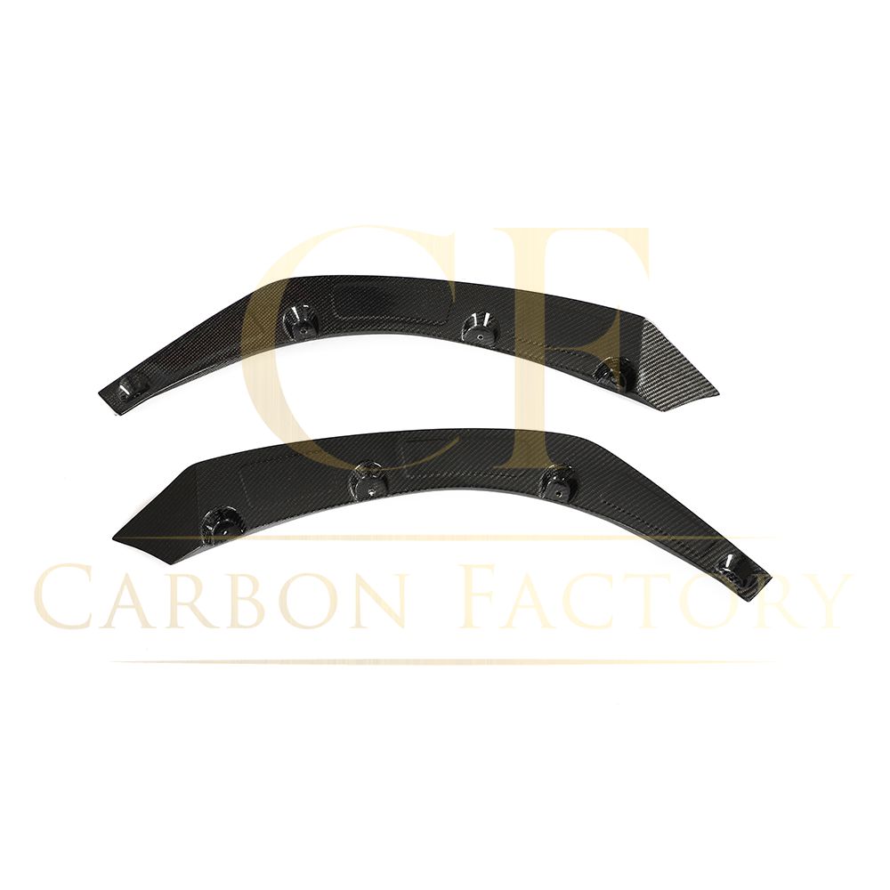 V Style Carbon Fibre Front Splitter for Tesla Model S Facelift 21-Present-Carbon Factory