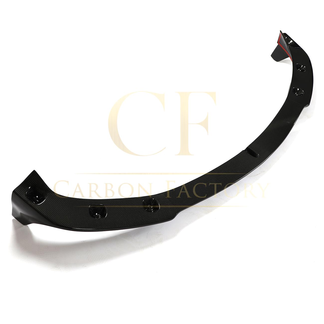 V Style Carbon Fibre Front Splitter for Tesla Model Y 19-23-Carbon Factory
