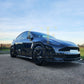 V Style Carbon Fibre Front Splitter for Tesla Model Y 19-23-Carbon Factory