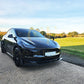 V Style Carbon Fibre Front Splitter for Tesla Model Y 19-23-Carbon Factory