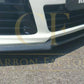 V Style Carbon Fibre Front Splitter for VW Golf MK6 R20 08-13-Carbon Factory