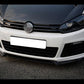 V Style Carbon Fibre Front Splitter for VW Golf MK6 R20 08-13-Carbon Factory