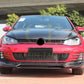 V Style Carbon Fibre Front Splitter for VW Golf MK7 GTI 14-17-Carbon Factory