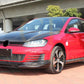 V Style Carbon Fibre Front Splitter for VW Golf MK7 GTI 14-17-Carbon Factory
