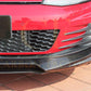 V Style Carbon Fibre Front Splitter for VW Golf MK7 GTI 14-17-Carbon Factory