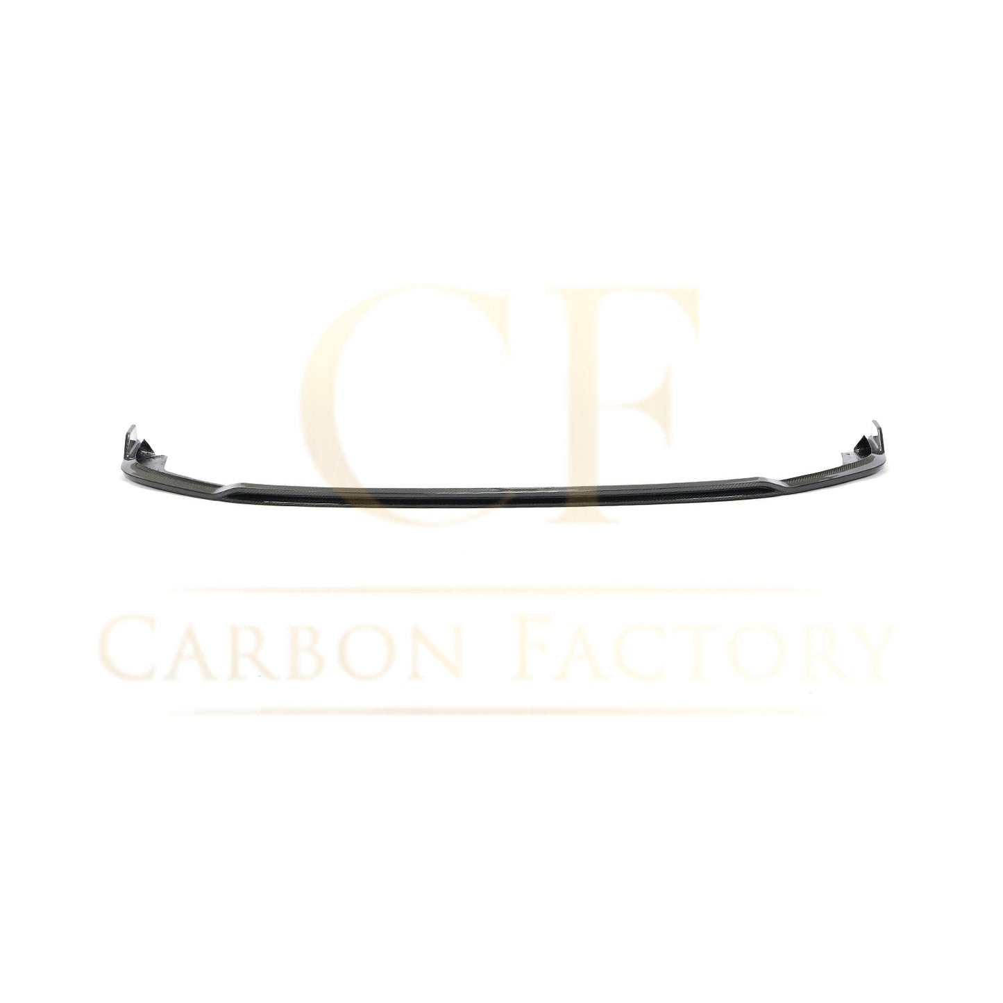 V Style Carbon Fibre Front Splitter for VW Polo MK6 GTI 17-20-Carbon Factory