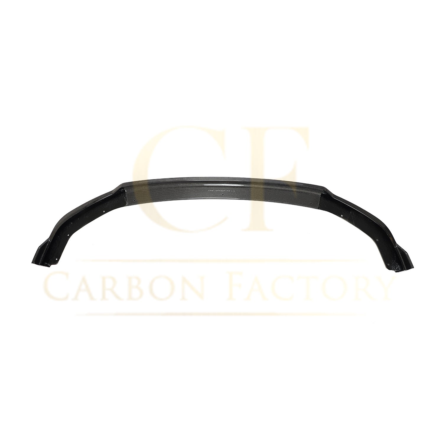 V Style Carbon Fibre Front Splitter for VW Polo MK6 GTI 17-20-Carbon Factory