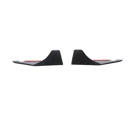 V Style Carbon Fibre Rear Bumper Extensions for Toyota GR86 22-Present-Carbon Factory