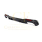 V Style Carbon Fibre Rear Diffuser for Audi 4K A7 S Line S7 19-22-Carbon Factory