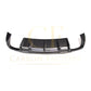V Style Carbon Fibre Rear Diffuser for Audi A3 S Line S3 Saloon 13-15-Carbon Factory