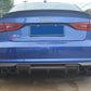 V Style Carbon Fibre Rear Diffuser for Audi A3 S Line S3 Saloon 13-15-Carbon Factory