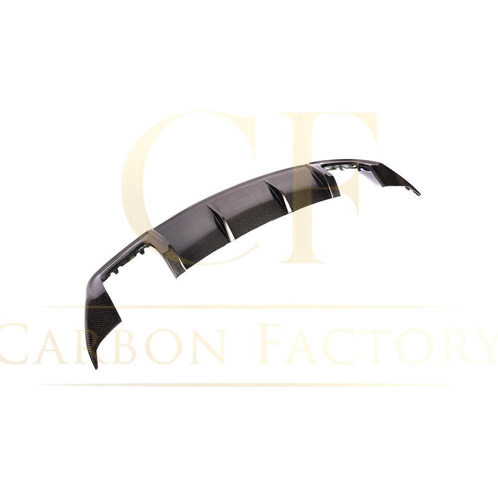 V Style Carbon Fibre Rear Diffuser for Audi A3 Saloon (Non S Line) 17-19-Carbon Factory