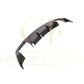 V Style Carbon Fibre Rear Diffuser for Audi A3 Saloon (Non S Line) 17-19-Carbon Factory