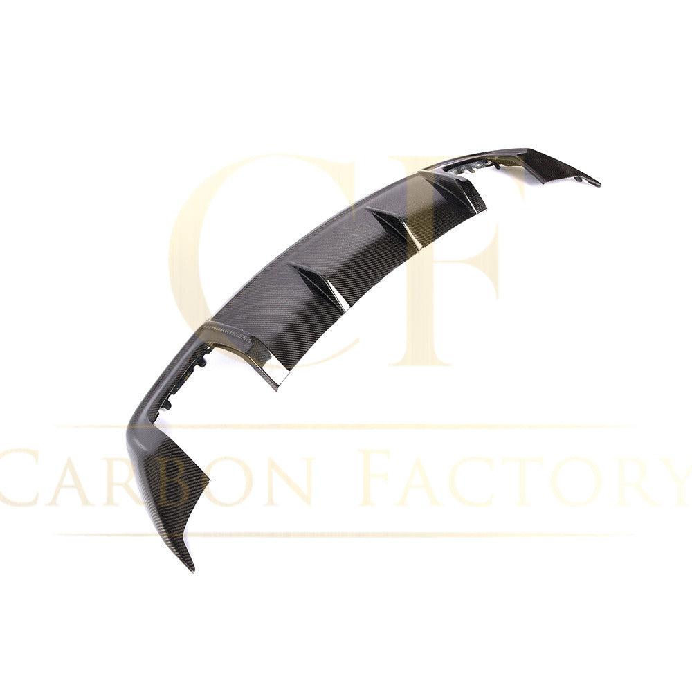 V Style Carbon Fibre Rear Diffuser for Audi A3 Saloon (Non S Line) 17-19-Carbon Factory