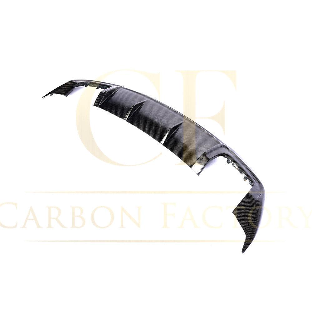 V Style Carbon Fibre Rear Diffuser for Audi A3 Saloon (Non S Line) 17-19-Carbon Factory
