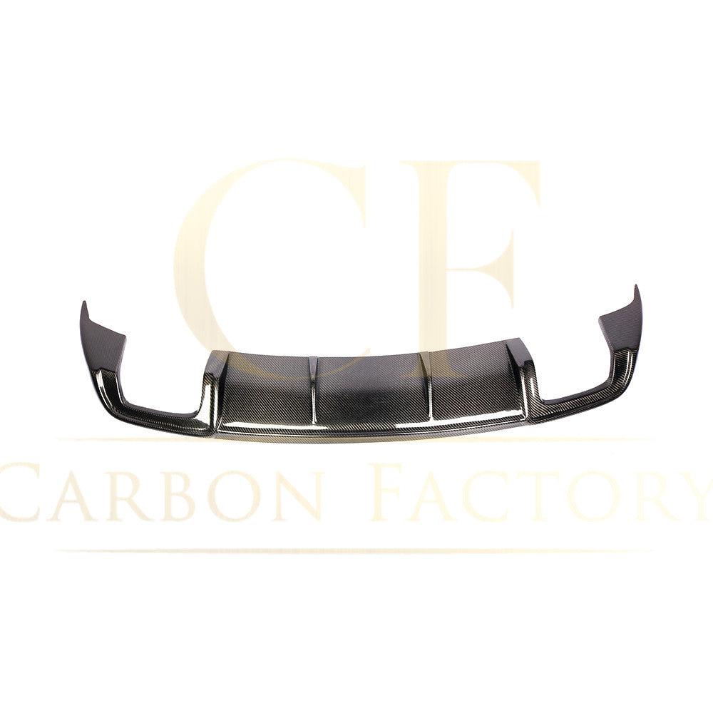 V Style Carbon Fibre Rear Diffuser for Audi A3 Saloon (Non S Line) 17-19-Carbon Factory