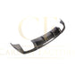 V Style Carbon Fibre Rear Diffuser for Audi A3 Saloon (Non S Line) 17-19-Carbon Factory