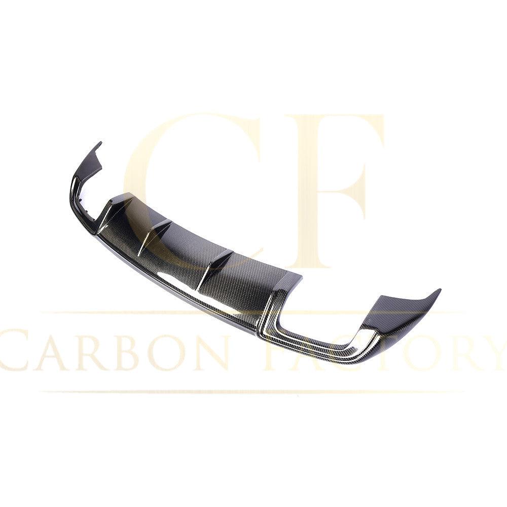 V Style Carbon Fibre Rear Diffuser for Audi A3 Saloon (Non S Line) 17-19-Carbon Factory