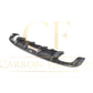 V Style Carbon Fibre Rear Diffuser for Audi A4 B9 Non S Line 16-18-Carbon Factory