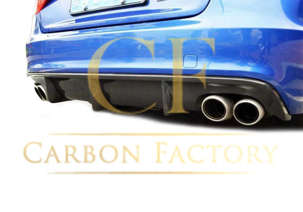 V Style Carbon Fibre Rear Diffuser for Audi B8.5 S5 & A5 S Line 11-16-Carbon Factory