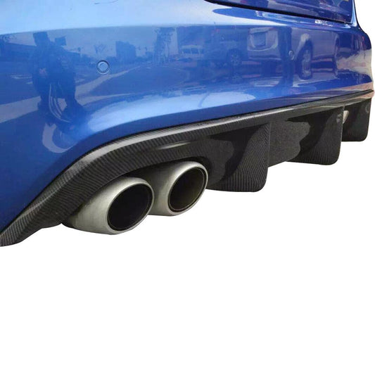 V Style Carbon Fibre Rear Diffuser for Audi B8.5 S5 & A5 S Line 11-16-Carbon Factory