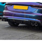 V Style Carbon Fibre Rear Diffuser for Audi B9 A5 S Line & S5 17-19-Carbon Factory