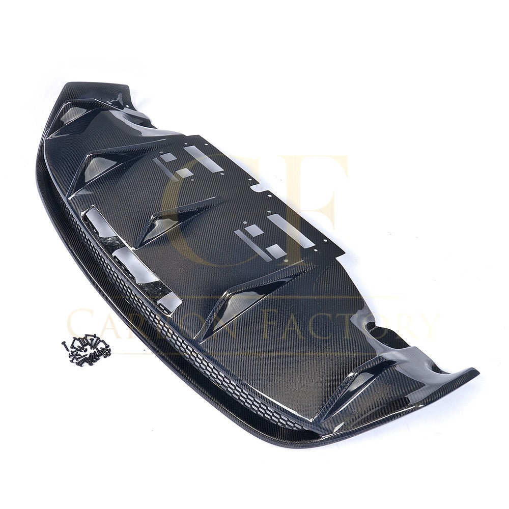 V Style Carbon Fibre Rear Diffuser for Audi R8 Gen 1 10-15-Carbon Factory