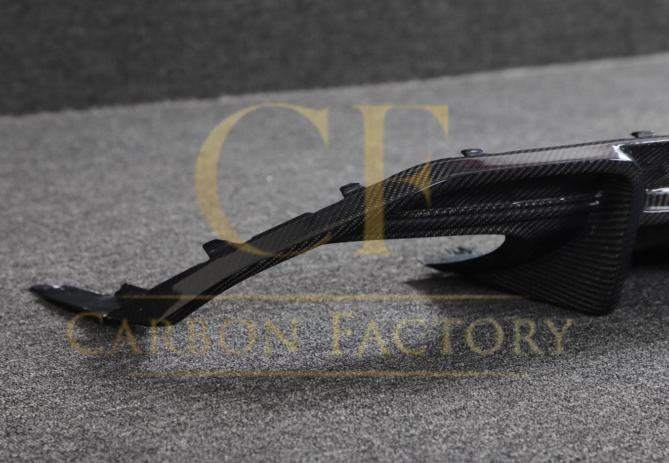 V Style Carbon Fibre Rear Diffuser for Audi S3 Saloon 21-Present-Carbon Factory