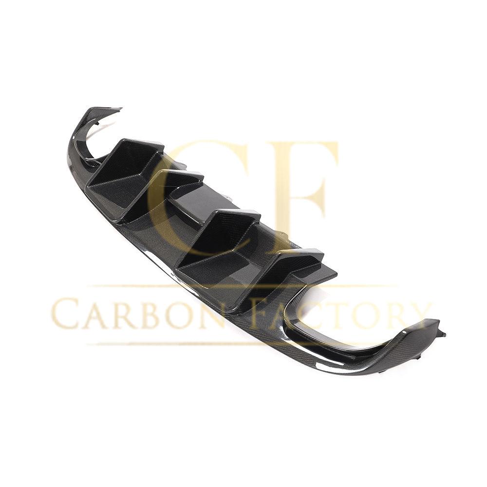 V Style Carbon Fibre Rear Diffuser for Audi S4 A4 S Line B8 08-12-Carbon Factory