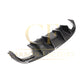 V Style Carbon Fibre Rear Diffuser for Audi S4 A4 S Line B8 08-12-Carbon Factory