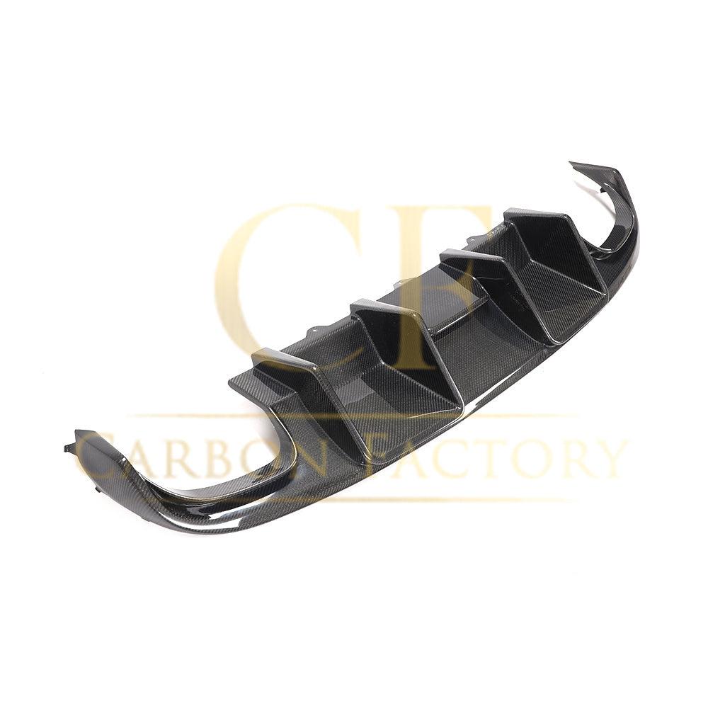V Style Carbon Fibre Rear Diffuser for Audi S4 A4 S Line B8 08-12-Carbon Factory