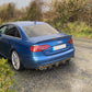 V Style Carbon Fibre Rear Diffuser for Audi S4 A4 S Line B8 08-12-Carbon Factory