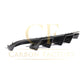 V Style Carbon Fibre Rear Diffuser for Audi S4 A4 S Line B8 08-12-Carbon Factory