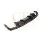V Style Carbon Fibre Rear Diffuser for Audi S4 B8.5 A4 S Line 13-15-Carbon Factory